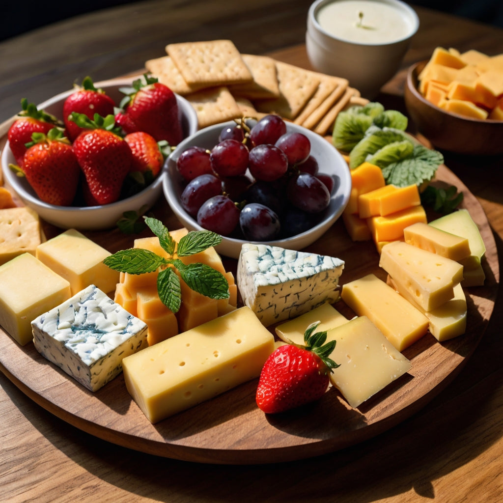 Fresh Fruit & Cheese Tray